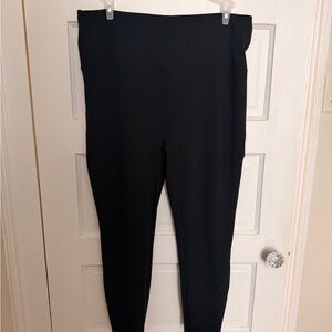 SPANX Black High-Rise Leggings
